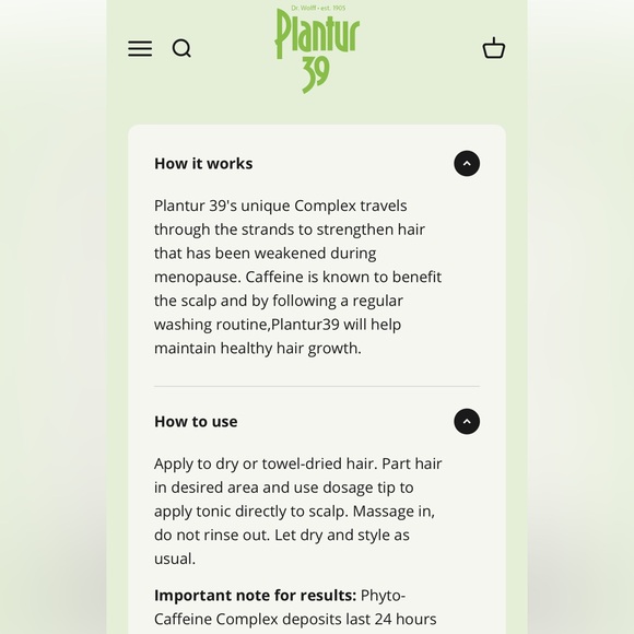 PLANTUR 39 Phyto-Caffeine Scalp Tonic - Picture 3 of 11